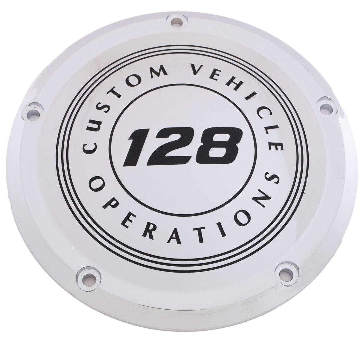 CUSTOM ENGRAVING 7 M8 Flt/Flh Derby Cover 128 Cvo Chrome 128-10-46