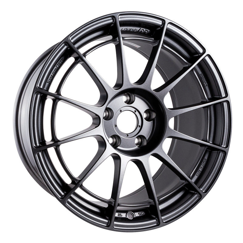 Enkei NT03RR 18x9.5 5x114.3 27mm Offset 75mm Bore Gunmetal Wheel 512-895-6527GM