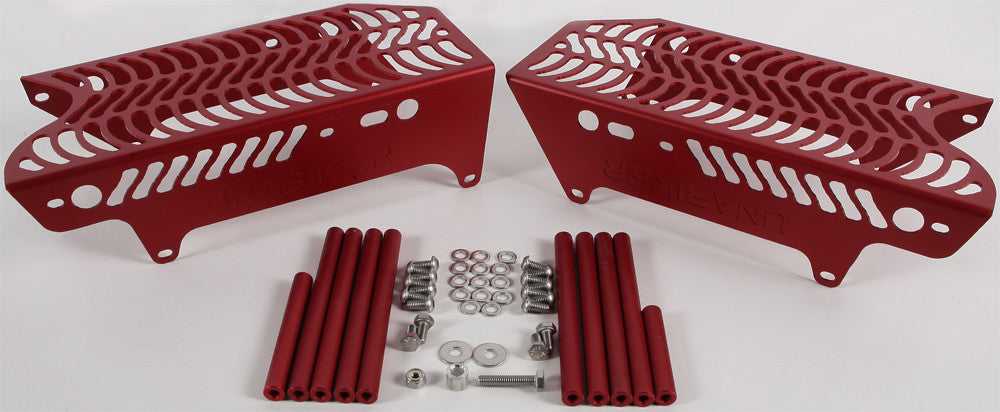 UNABIKER Radiator Guard (Red) BTA4T-R
