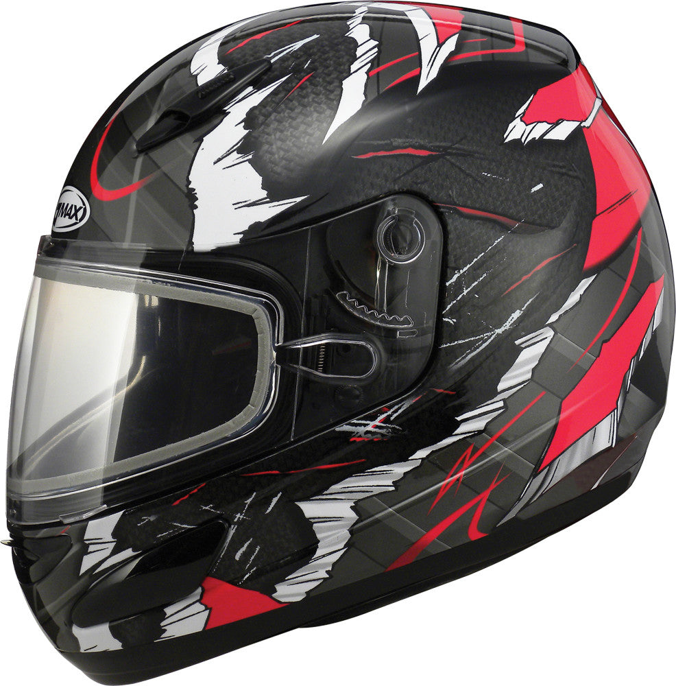 GMAX Gm-48s Helmet Red/Black/Silver L G6481206 TC-1