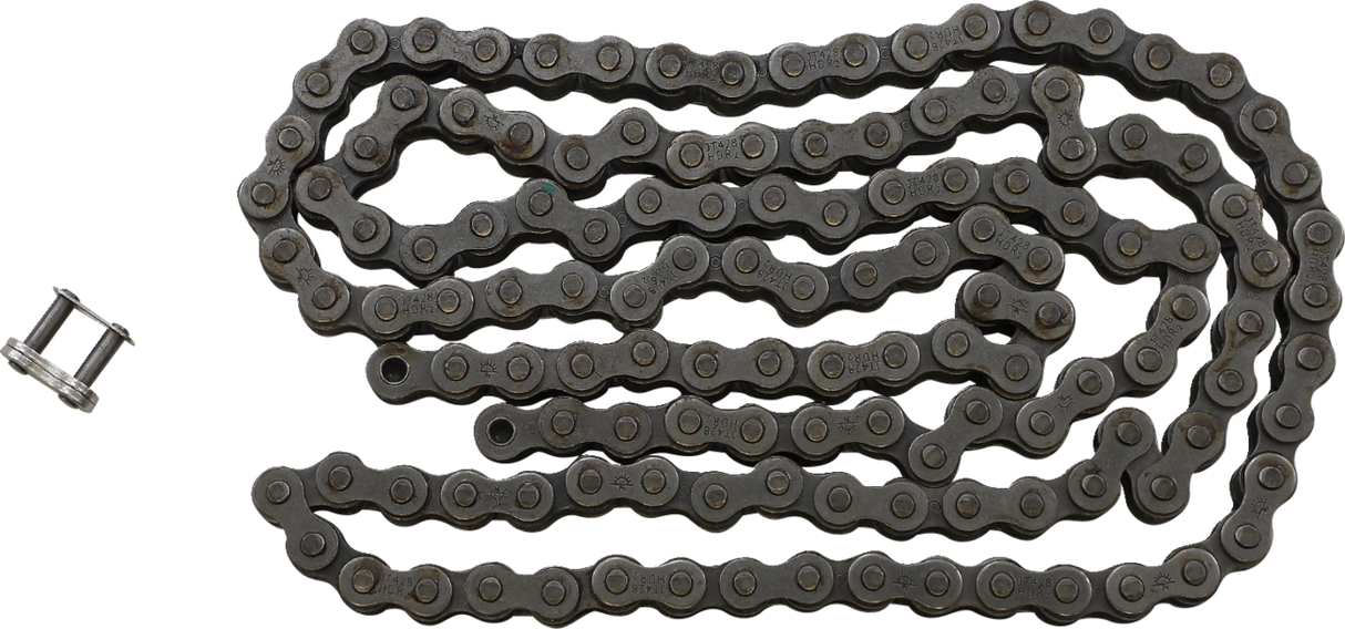 JT CHAINS 428 HDR - Heavy Duty Drive Chain - Steel - 134 Links JTC428HDR134SL