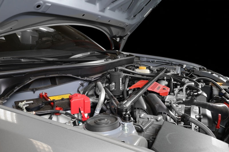 Perrin 22-23 Toyota GR86 / 13-16 Scion FR-S / 13-23 Subaru BRZ Air Oil Separator - Black PSP-ENG-612BK