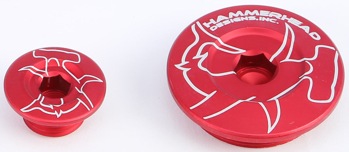 HAMMERHEAD Engine Plugs Red Crf250r/450r Crf150r 32-0102-00-10