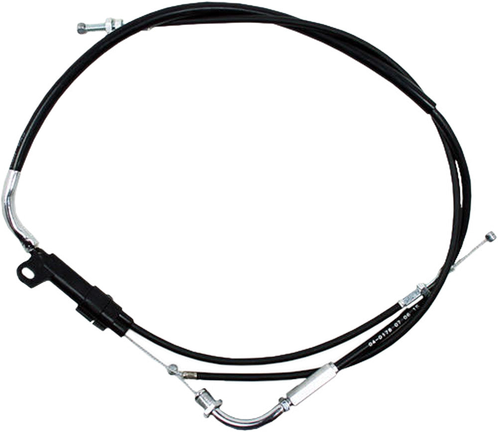 MOTION PROBlack Vinyl Throttle Pull Cable04-0178