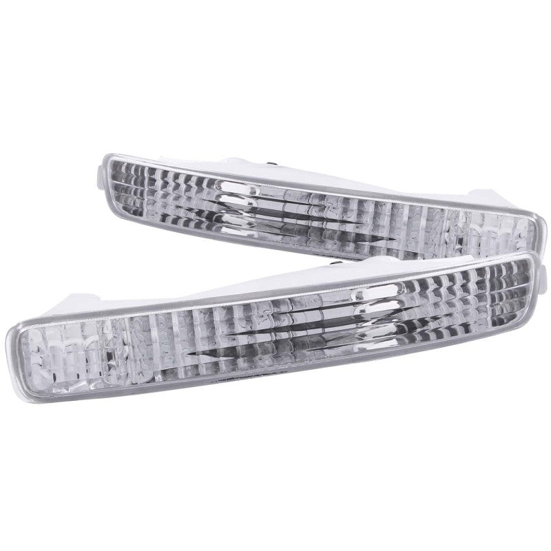 ANZO 1996-1997 Honda Accord Euro Parking Lights Chrome 511009