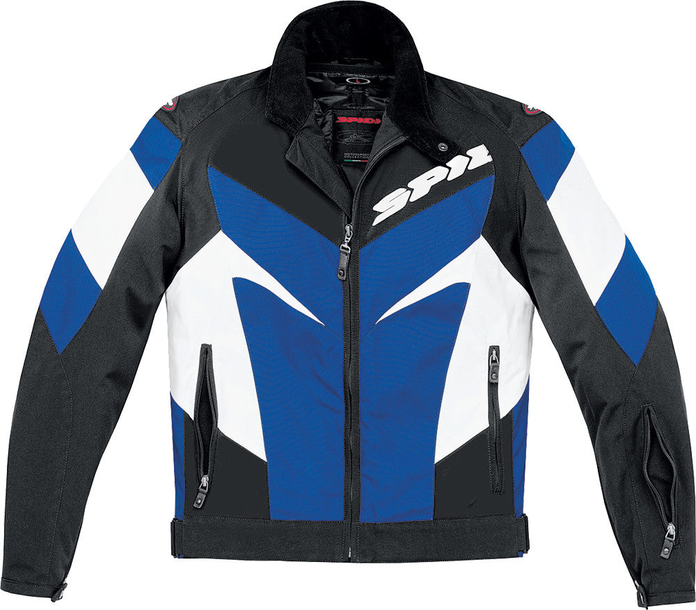 SPIDI Trackster Tex Jacket Black/Blu E X T134-156-X