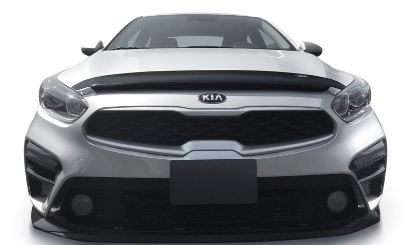 AVS 19-23 Kia Forte Carflector Low Profile Hood Shield - Smoke 20225