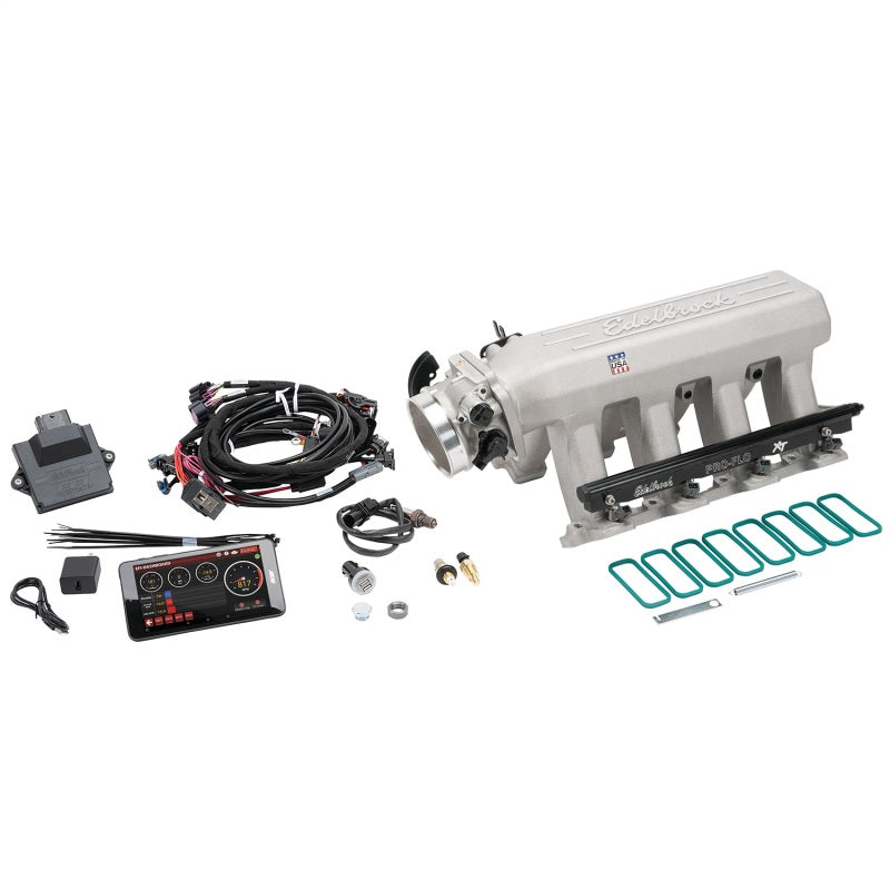 Edelbrock Pro Flo 4 XT EFI System Seq Port LS Gen III/IV Cathedral Port 550 HP Max 35lb/hr 35730