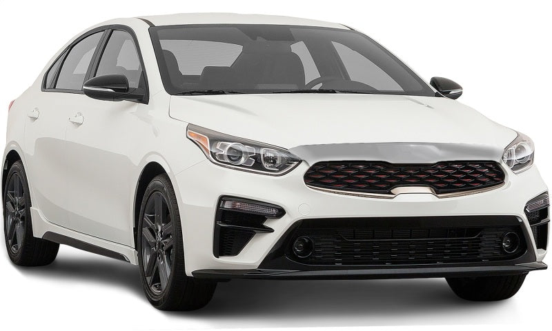 AVS 19+ Kia Forte Aeroskin Hood Protector - Chrome 620084