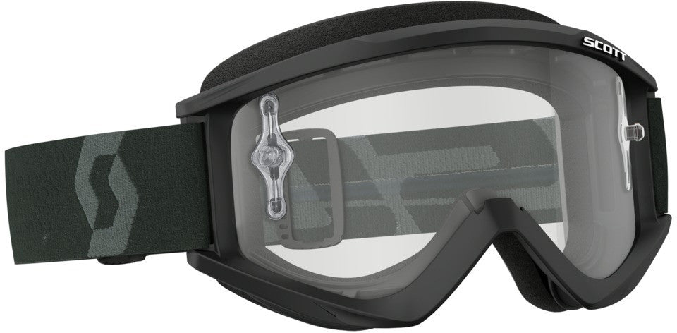 SCOTT Recoil Xi Goggle Black/White W/Clear Works Lens 262596-1007113