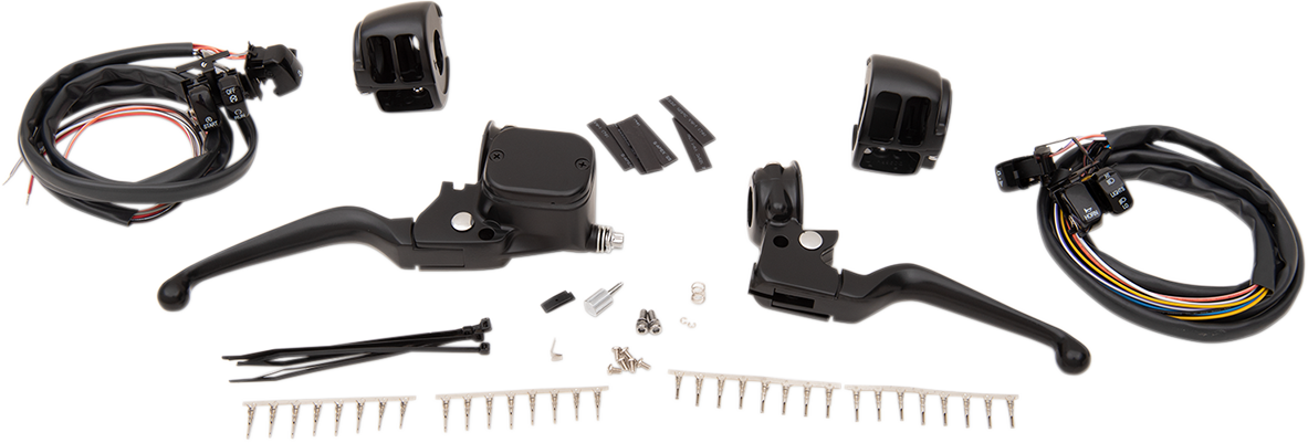 DRAG SPECIALTIES Controles de manillar - Cilindro maestro de 11/16" - '96 - '11 - Negro H07-0751AKMB