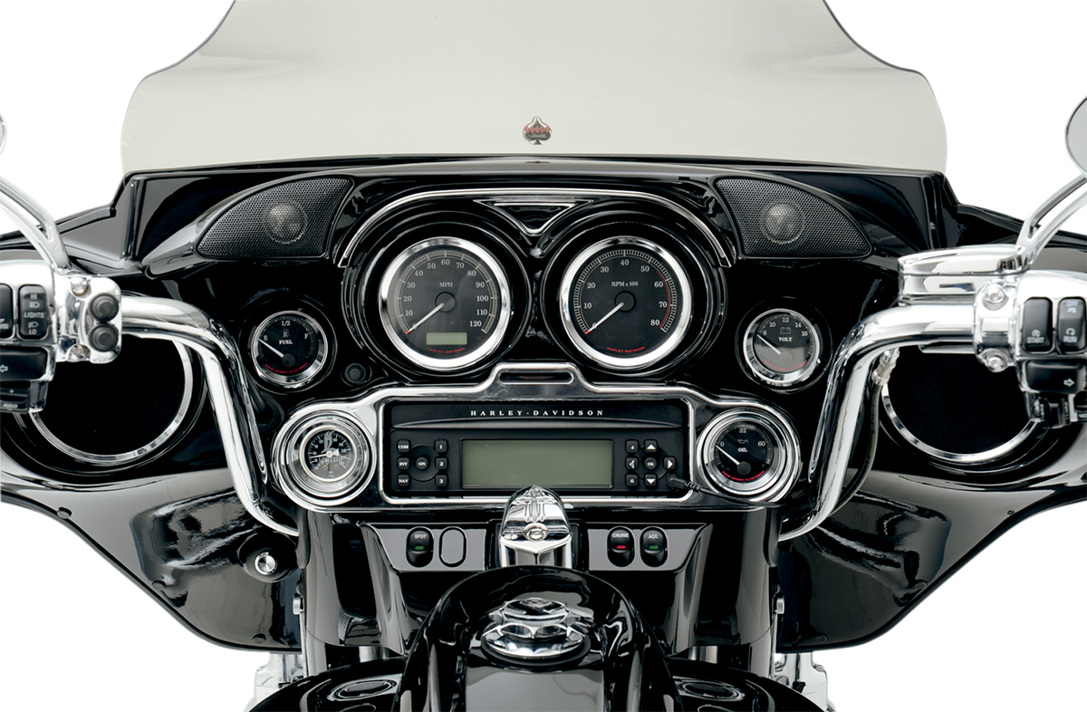 DRAG SPECIALTIES Bisel de altavoz - Cromo 2202-0063-SC-7