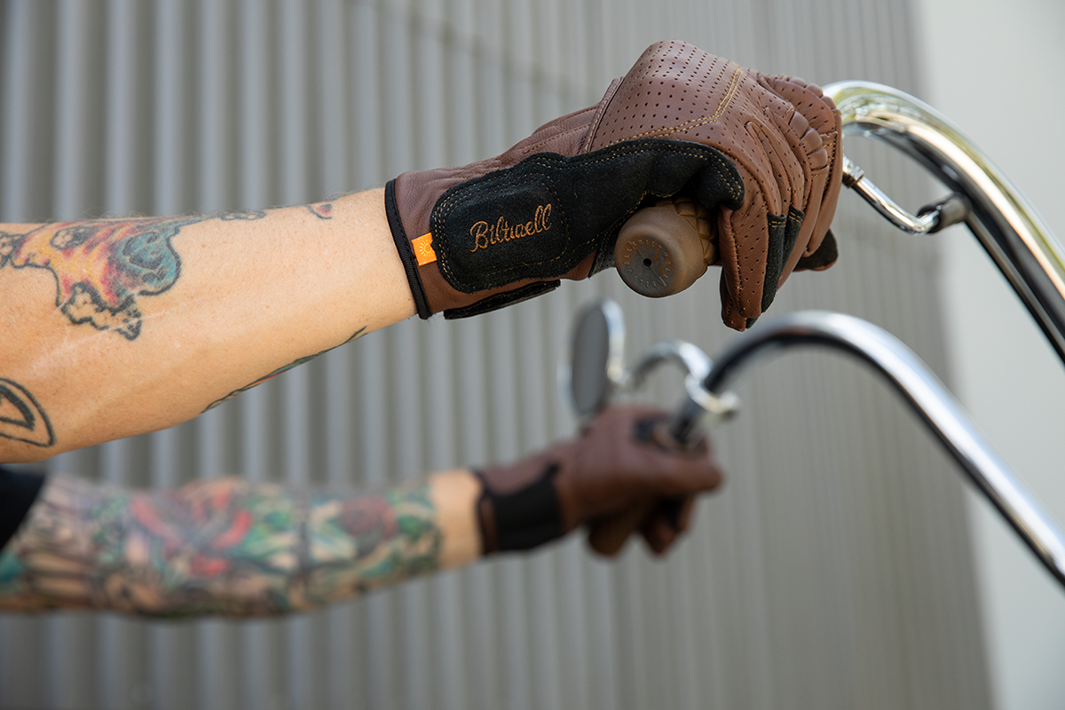 Guantes BILTWELL Borrego - Chocolate/Negro - XL 1506-0201-305