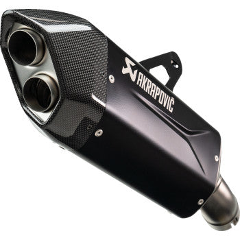 AKRAPOVIC Slip-On Line Muffler - Titanium - Black R 1300 GS 2024-2025 / R1300RS 2026 S-B13SO4-HJGTBL 1811-4629