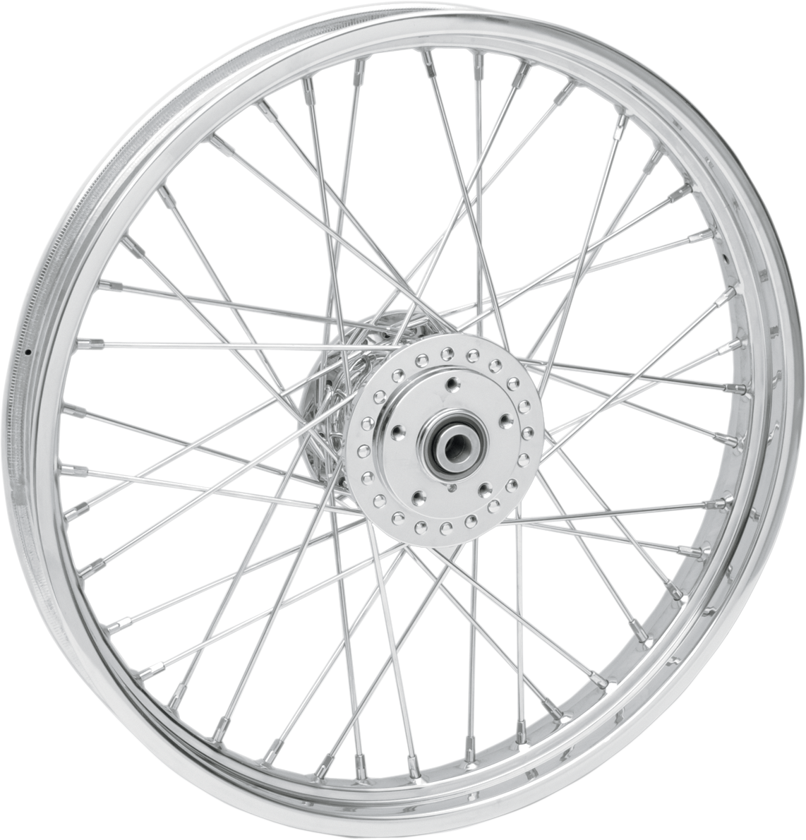 DRAG SPECIALTIES Rueda delantera - Disco simple/doble/Sin ABS - Cromada - 21"x2.15" 64311