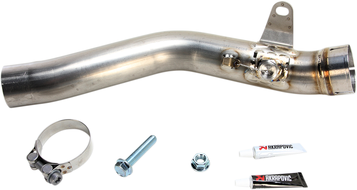 Tubo de conexión AKRAPOVIC - Titanio L-K10SO5/1 1861-0707