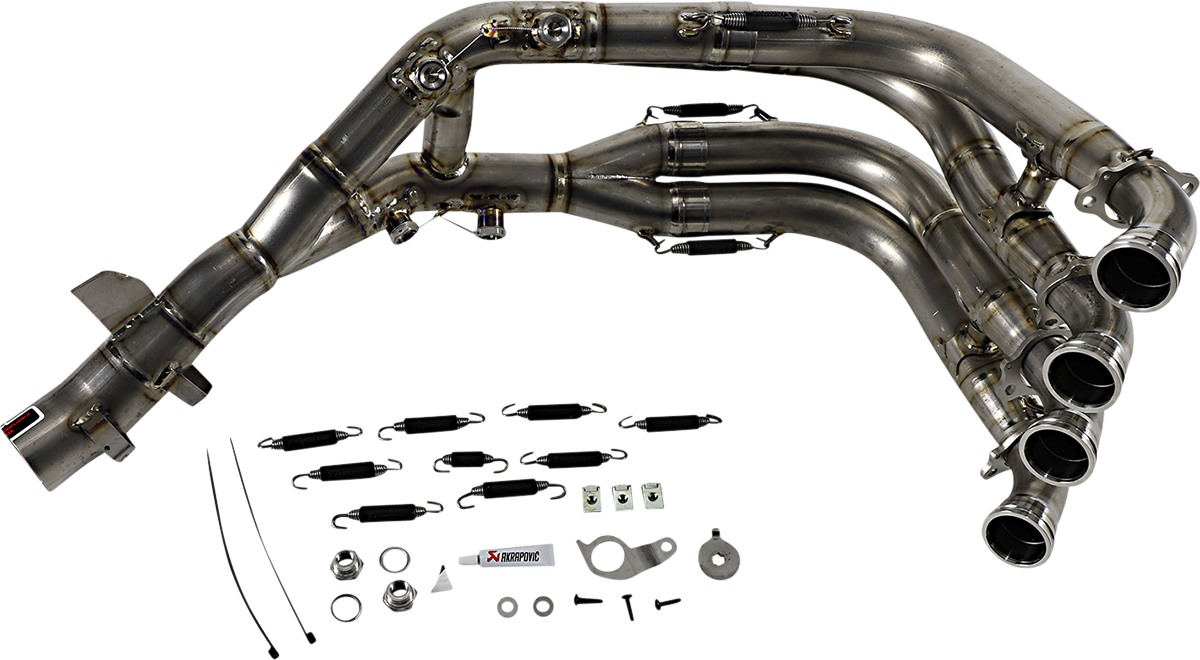 AKRAPOVIC Header - Titanium S1000XR/M100XR 2020-2024 E-B10E9 1812-0486
