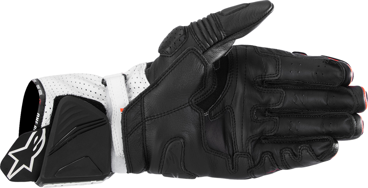 ALPINESTARS GP Pro R4 Gloves - Black/Fluo Red/White - 2XL 3556724-1321-2X