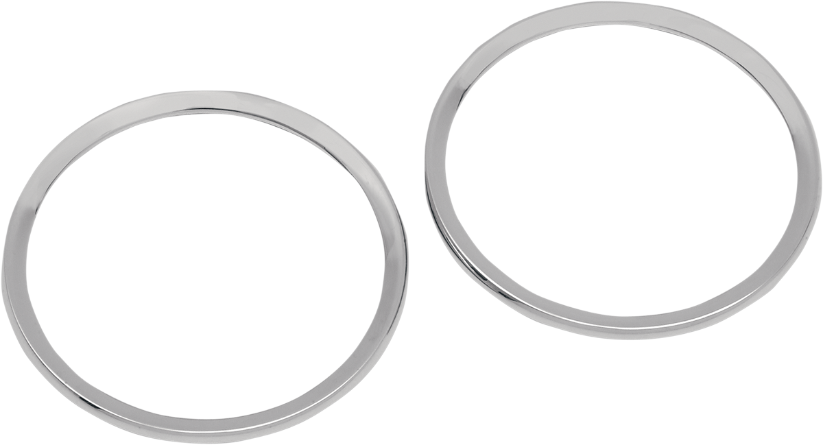 DRAG SPECIALTIES Bisel de altavoz - Cromo 2202-0063-SC-7