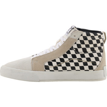 ALPINESTARS Ride-63 Canvas Shoes - White/Black/Chess - US 11.5 2540726-2081-115