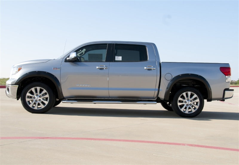 Lund 07-13 Toyota Tundra RX-Rivet Style Smooth Elite Series Fender Flares - Black (4 Pc.) RX602S