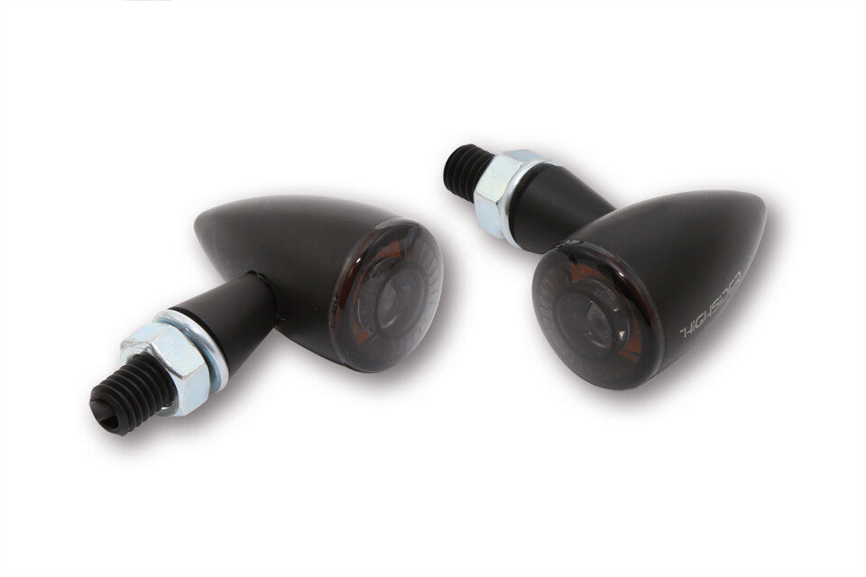 HIGHSIDER Apollo Bullet Led Turn Signals Black 204-171