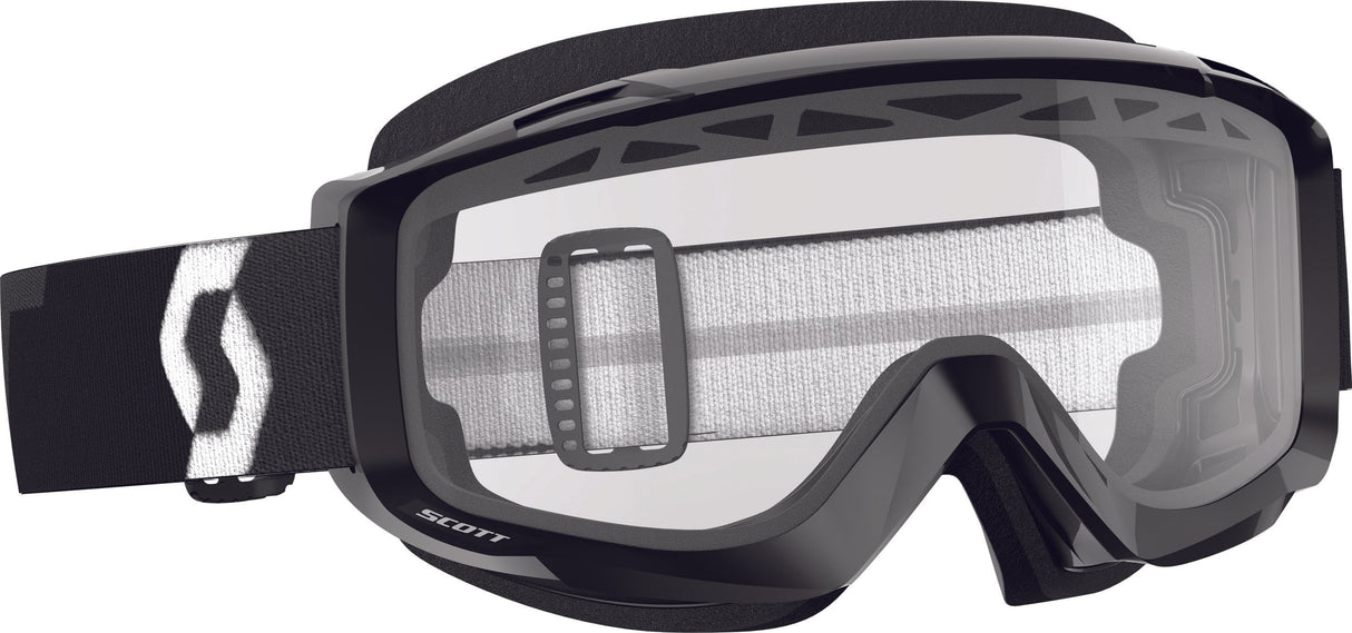 SCOTT Split Otg Enduro Goggle Black W/Clear Works Lens 246434-0001043