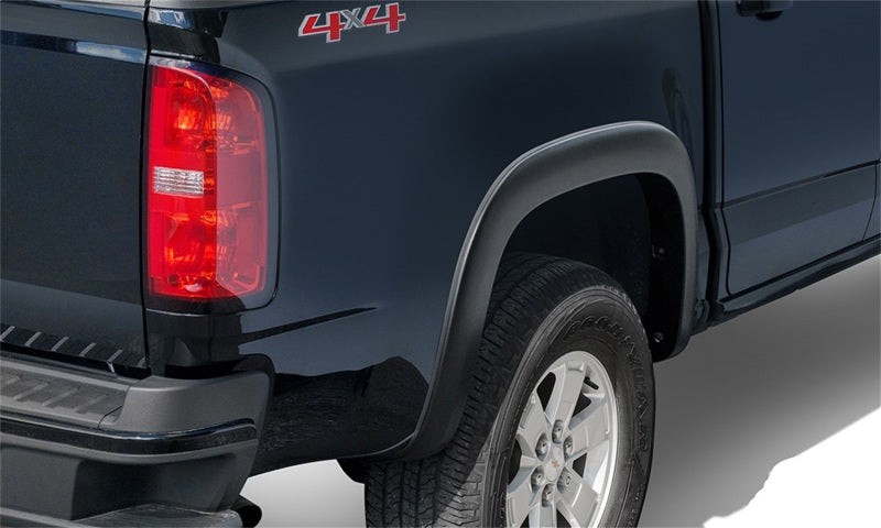 Bushwacker 15-19 Chevrolet Colorado (Excl. ZR2) OE Style Fender Flares 4pc - Black 40985-02
