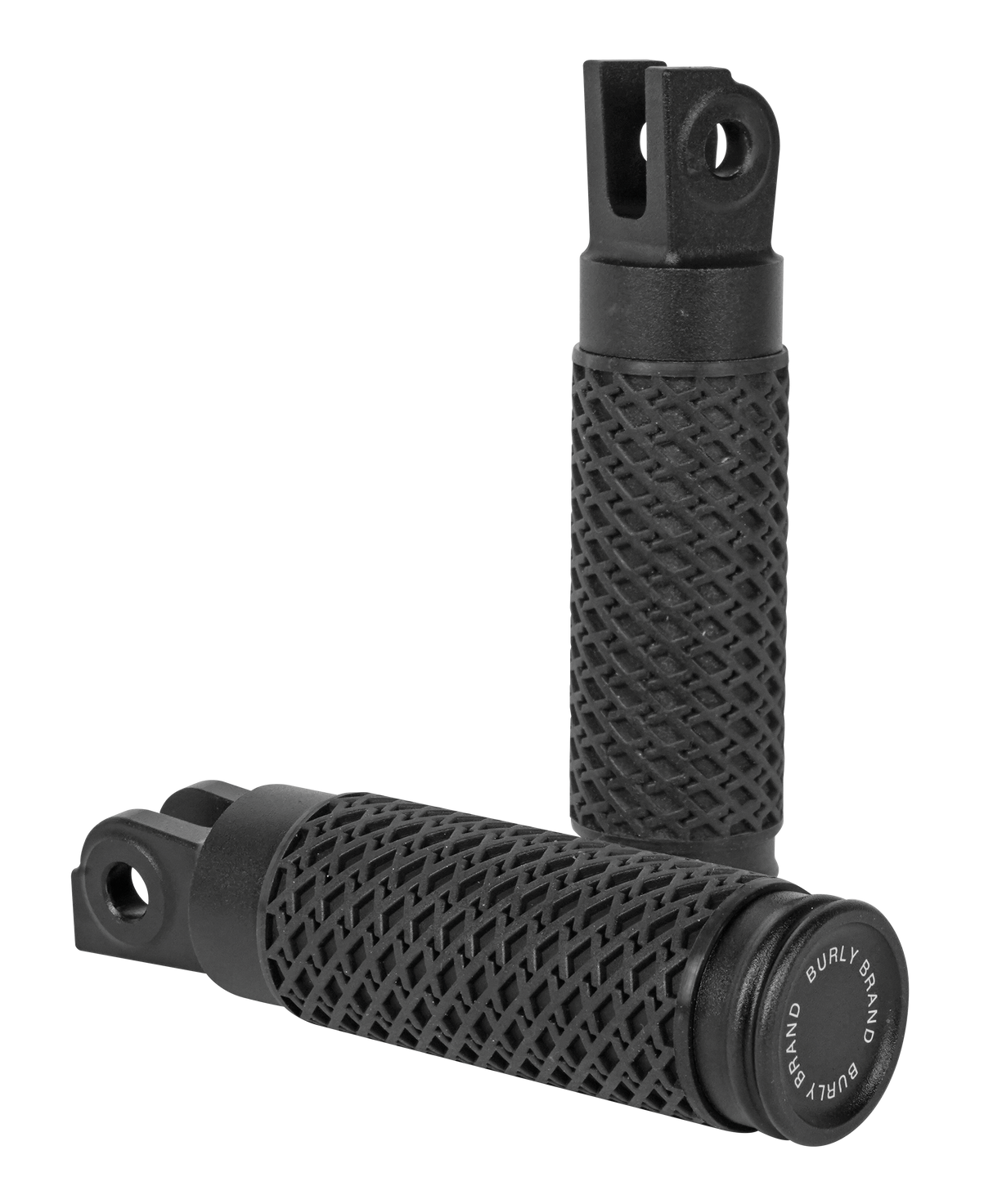 BURLY BRAND Slash Cut Foot Pegs Black B13-1204B