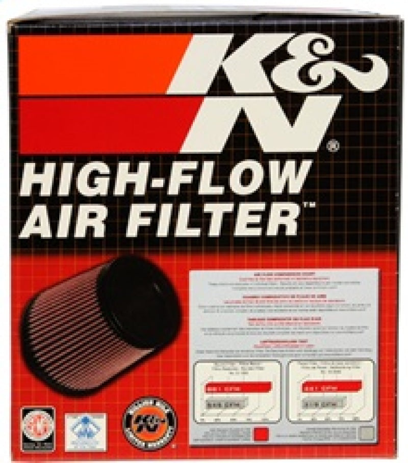 K&N Filter Universal X Stream Clamp-On 3 inch Flange 6 inch Base 5 inch Top 5 9/16 inch Height