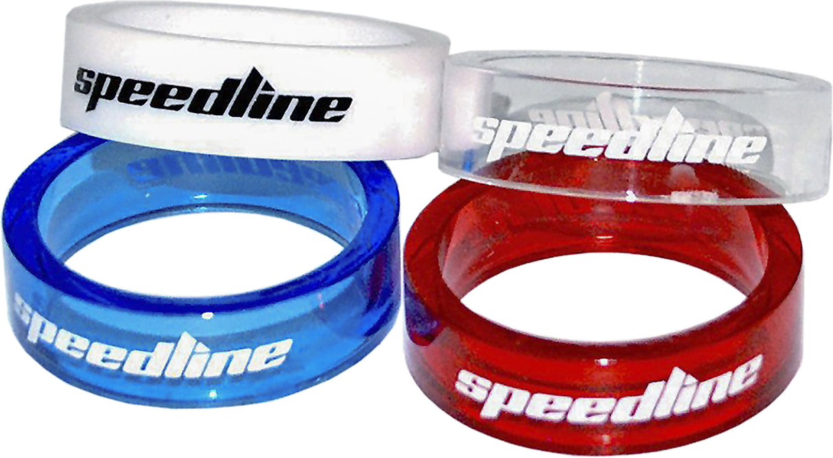 SPEEDLINE Ploy Carbonite Headset Spacer White SL-118-PWH