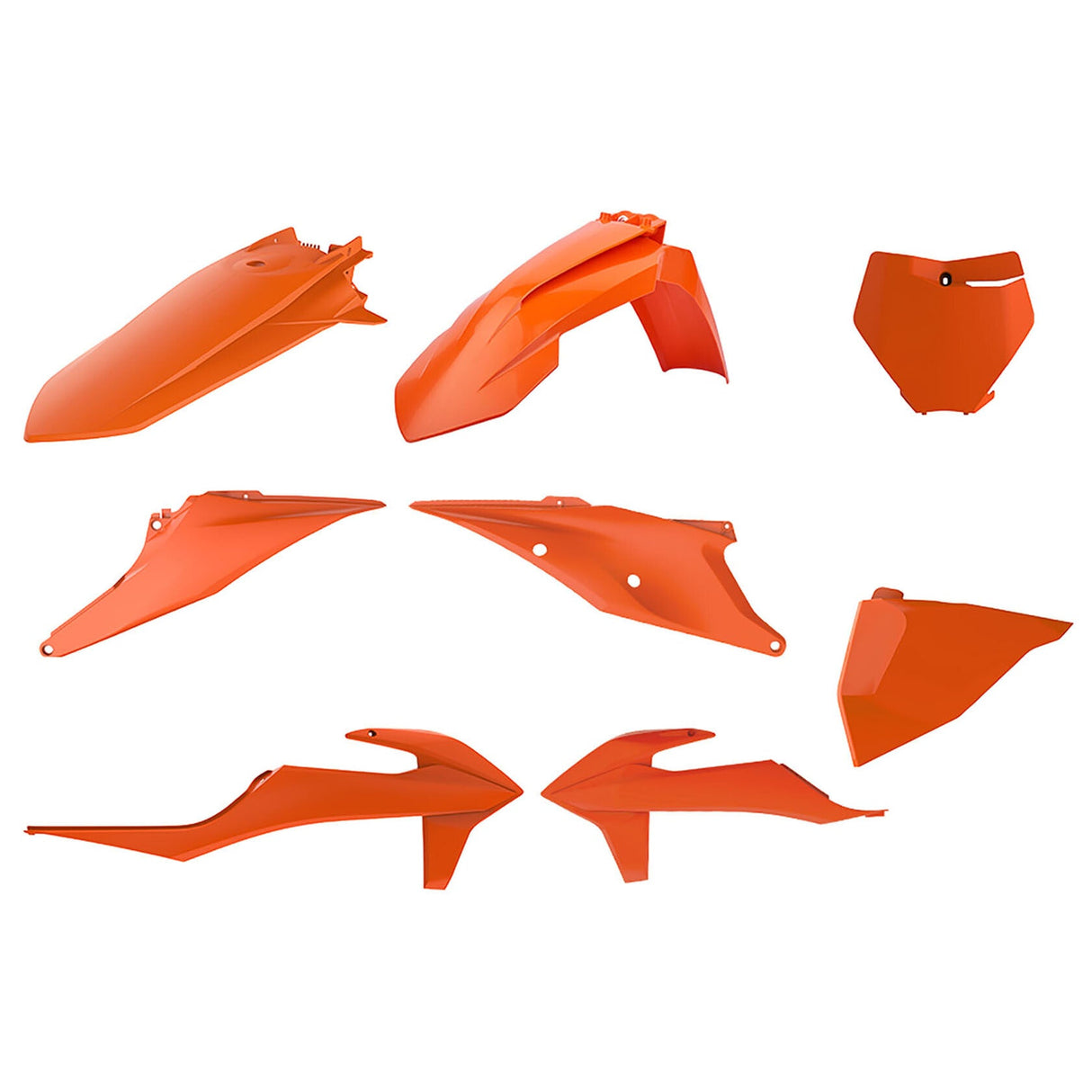 POLISPORT Plastic Body Kit Orange 90811