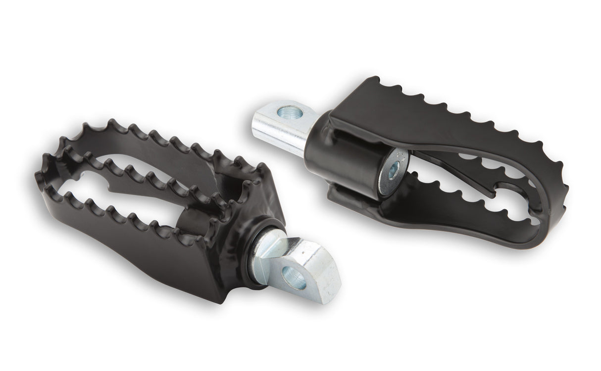 BURLY BRAND Mx Style Mini Footpegs Black B13-1010B
