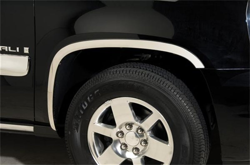 Putco 07-13 Chevy Avalanche - Full Stainless Steel Fender Trim 97176
