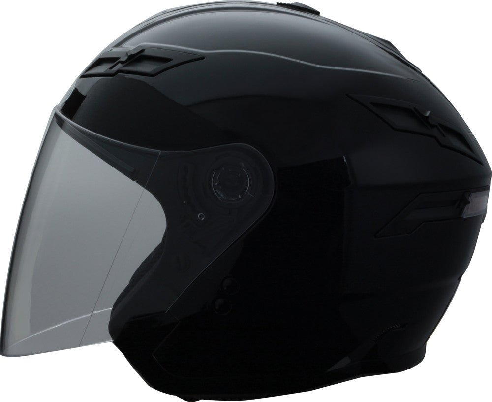 GMAX Gm-67 Open Face Helmet Black 3x G3670029