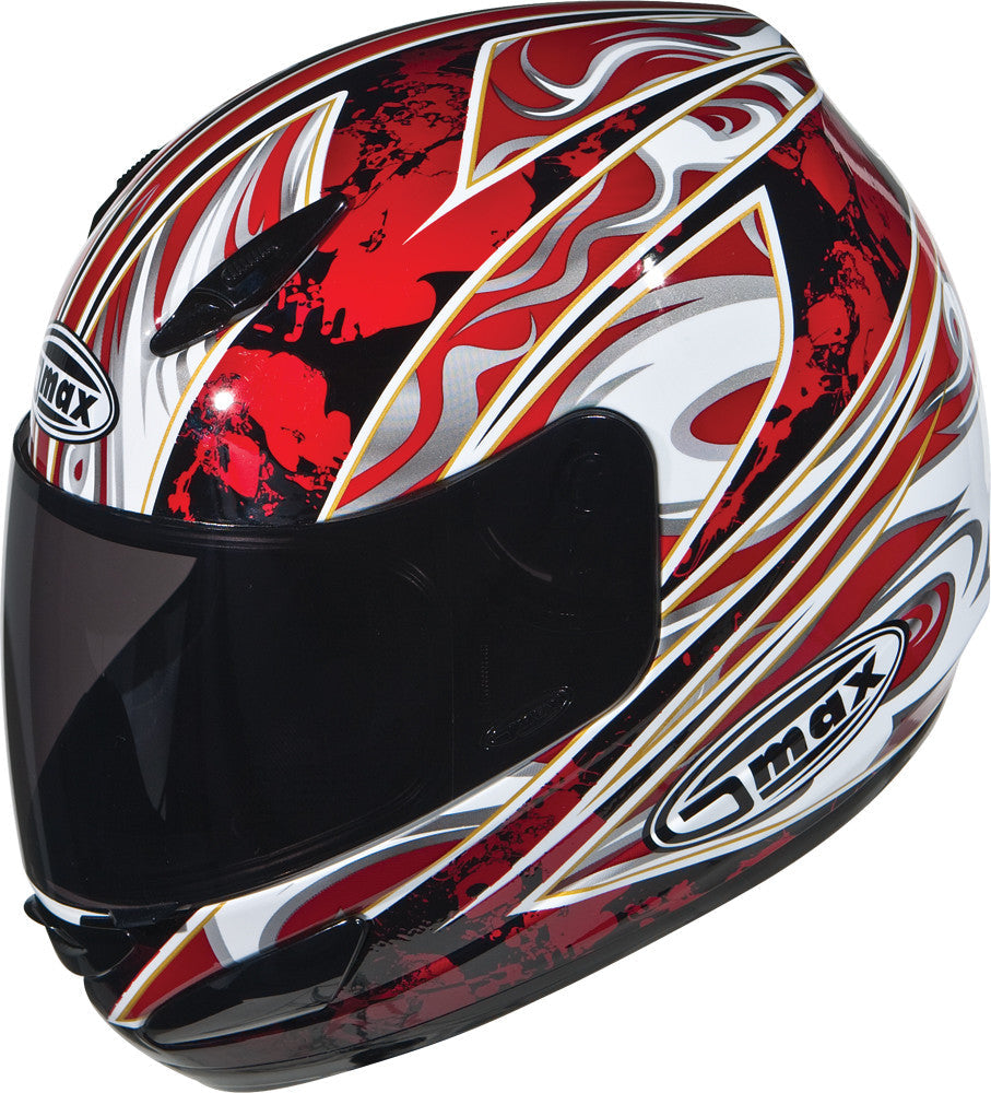 GMAX Gm-48 Full Face Santana Red/Black/White 2x 1148208 TC-1