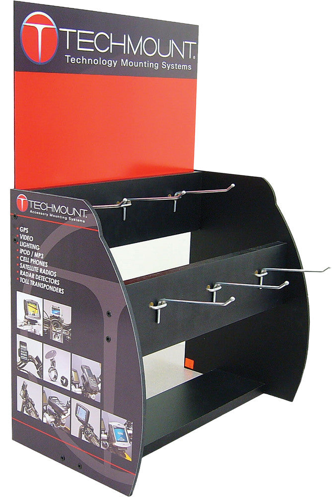 TECHMOUNT Slatwall Display DISPLAY