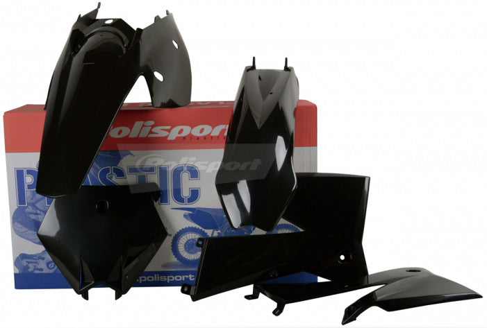 POLISPORT Plastic Body Kit Black 90195