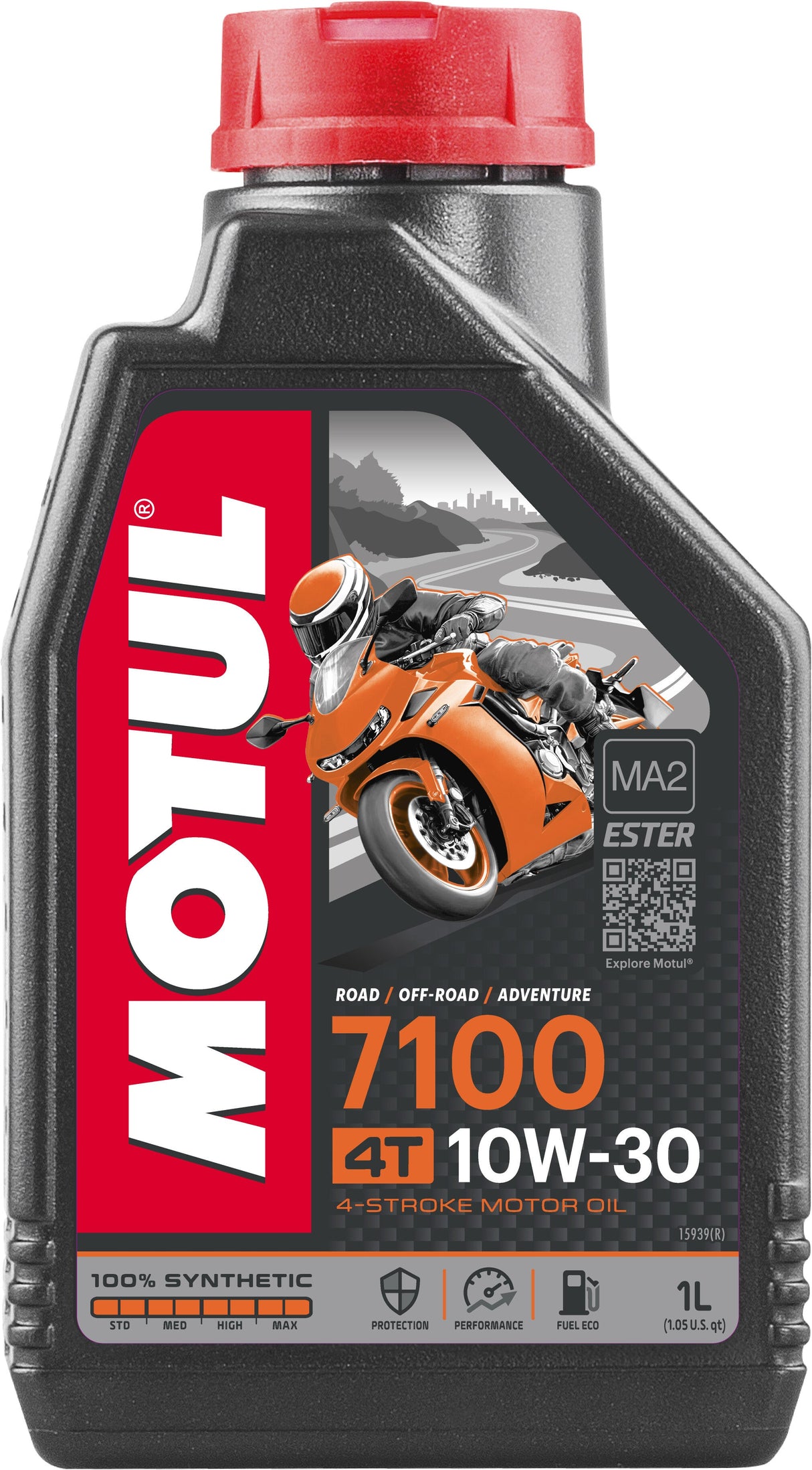 MOTUL7100 4t 10w30 1-L 12/Case104089