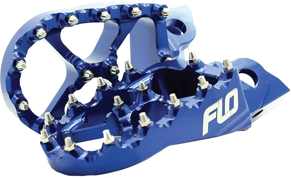 FLO MOTORSPORTS Pro Series Foot Pegs Blue Ktm/Hus FPEG-795BLU