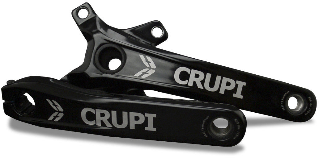 CRUPI Pro 2-Piece Alloy Crank Set Black 170mm 20471