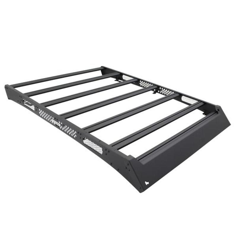 Go Rhino 16-23 Toyota Tacoma DC Ceros Low Profile Roof Rack - Tex. Blk 5933000T