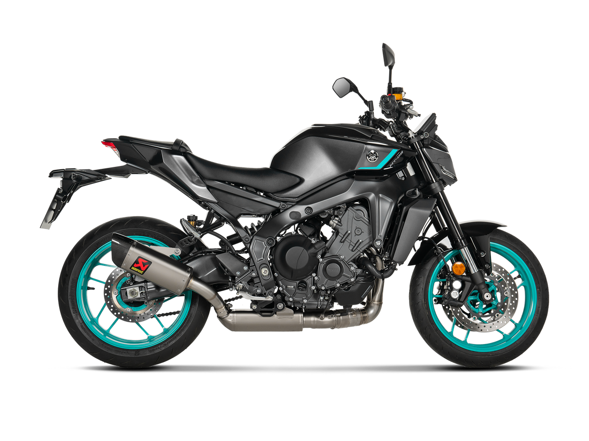 AKRAPOVIC 2024 APPROVED RACING STEEL TITANIUM COMPLETE EXHAUST YAMAHA MT-09 / FZ-09 2024 S-Y9R15-HAPT/2