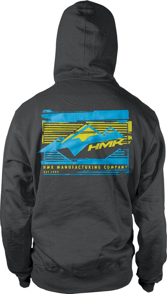 HMK Fracture Zip Hoody Black S HM2FZFRABS