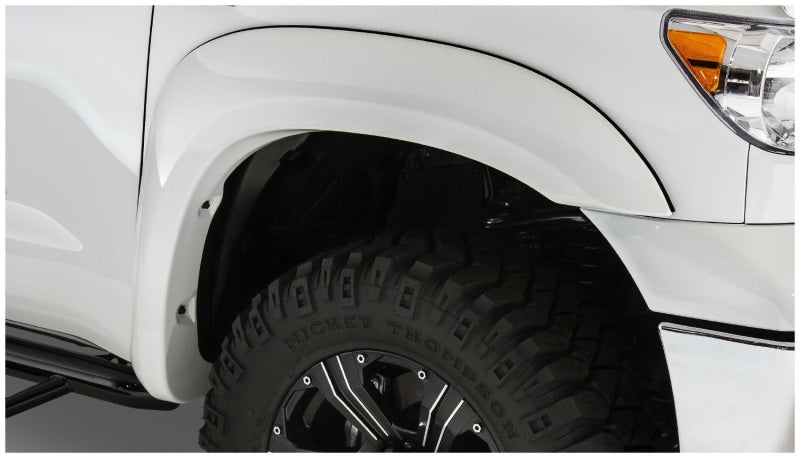 Bushwacker 07-13 Toyota Tundra Fleetside Extend-A-Fender Style Flares 4pc - Black 30916-02
