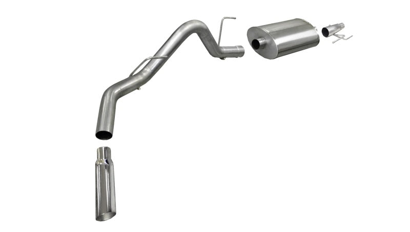 Corsa/dB 11-13 Ford F-150 EcoBoost 3.5L V6 Polished Sport Cat-Back Exhaust 24392