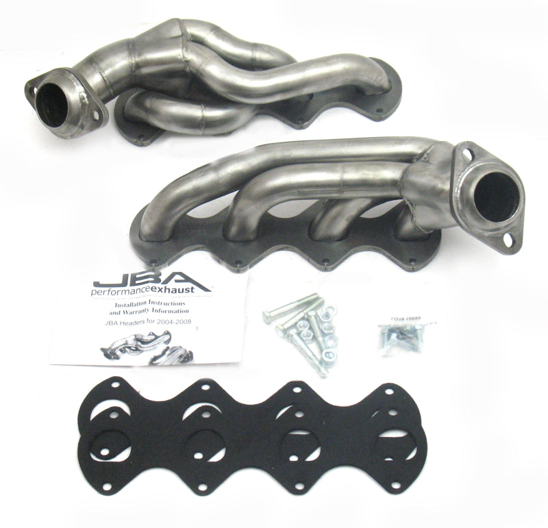 JBA 04-10 Ford F-Series 5.4L 3V 1-5/8in Primary Raw 409SS Cat4Ward Header 1676S