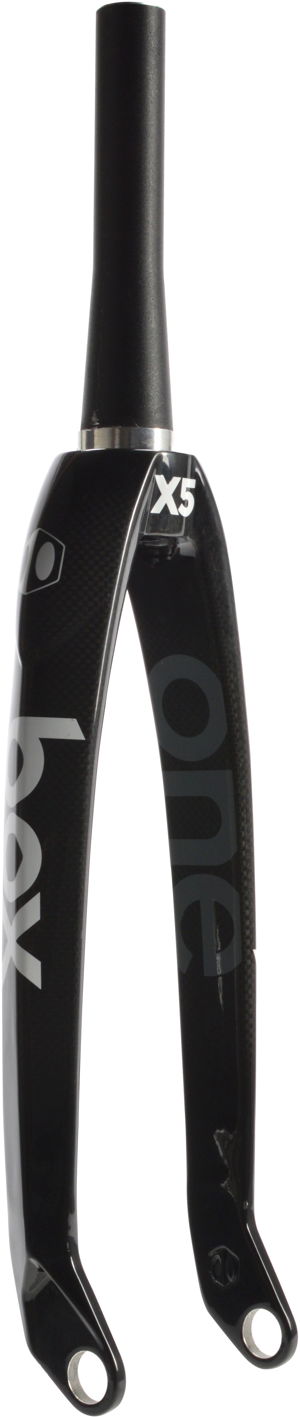 BOX X Squared 24" Carbon Fork 20mm / Cro-Mo Steerer BX-FK14C2420-BK