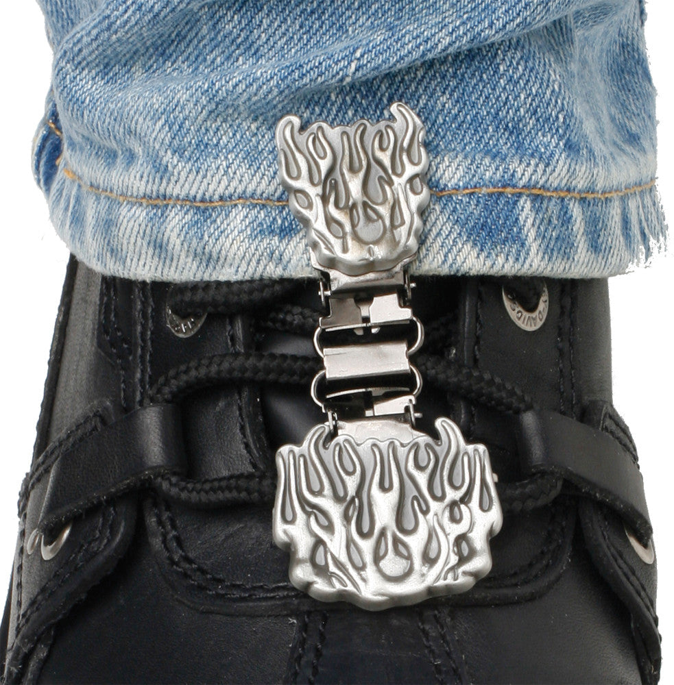 RYDER CLIPS Laced Boot Type (Flames) FML-FC