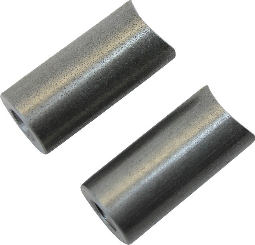 TC BROS Coped Steel Bungs 3/8-16 Threaded 1-1/2" 2/Pk 104-0071